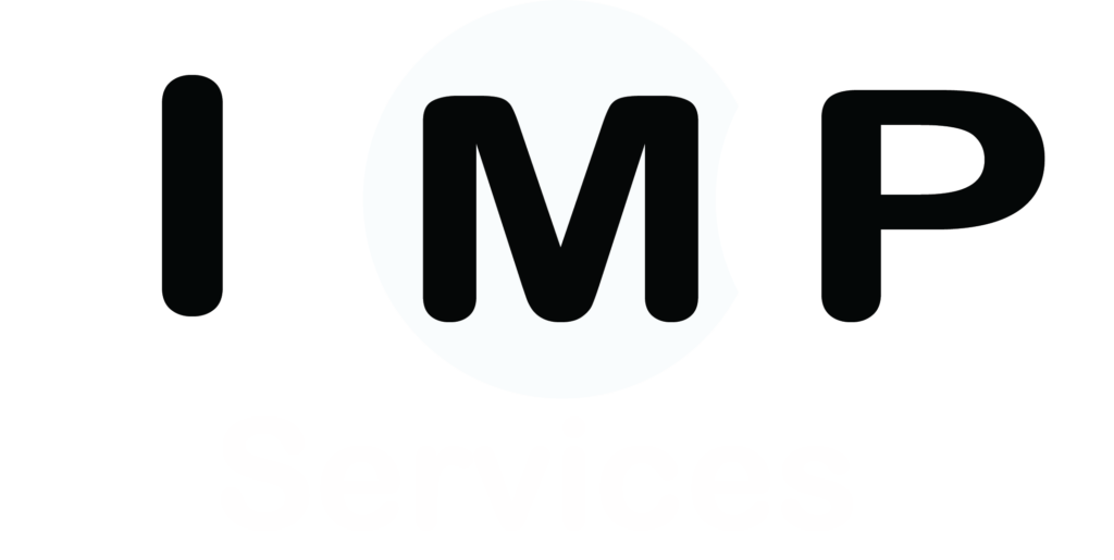 ImP Serive Black and white logo